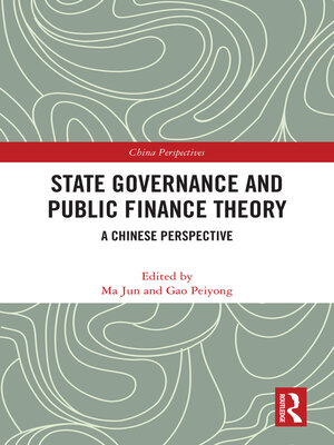 cover image of State Governance and Public Finance Theory